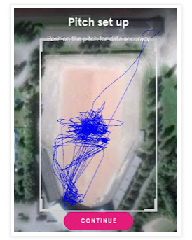 Paavo Pellon liikkumiskartta Miiluareenalla Imatra pelissä 2019